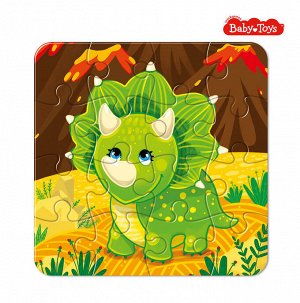 Пазл First Puzzle "Динозаврик" (16 эл) Baby Toys