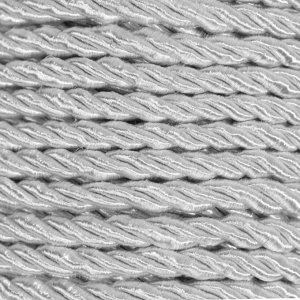 Арт Узор Шнур витой, d = 3 мм, 25 ± 1 м, цвет серебряный