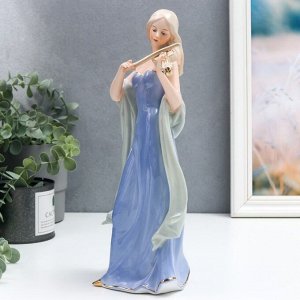 Сувенир керамика "Девушка со скрипкой 30х13х9,5 см