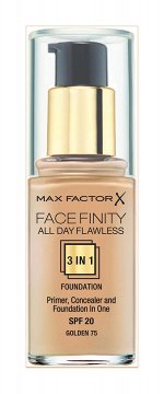 Max Factor Facefinity All Day Flawless 3-in-1 Тональная основа №75 golden