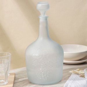 Бутылка стеклянная «Фуфырь», 3 л, цвет сатин 7508659