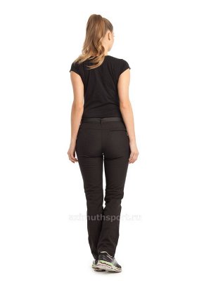 Женские брюки-виндстопперы на флисе Azimuth B 77 Черный