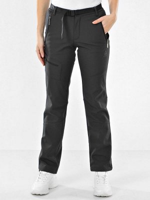 Женские брюки-виндстопперы на флисе Azimuth B 99 Темно Серый