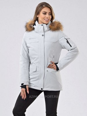 Женская куртка-парка Azimuth В 20697_76 Серый