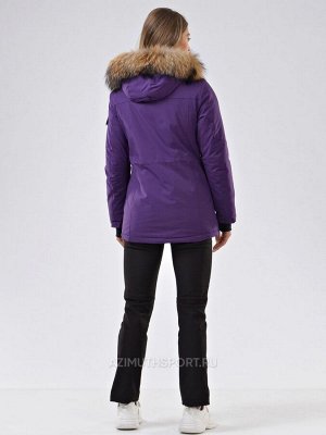 Женская куртка-парка Azimuth В 20697_78 Баклажановый