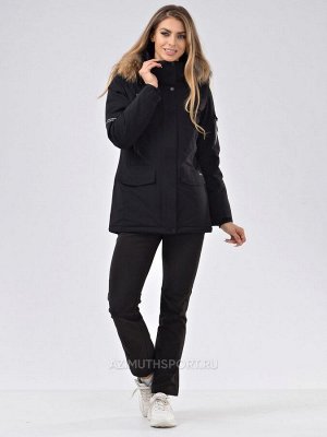 Женская куртка-парка Azimuth В 20697_75 Черный