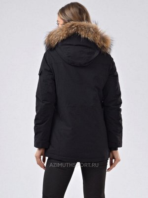 Женская куртка-парка Azimuth В 20697_75 Черный