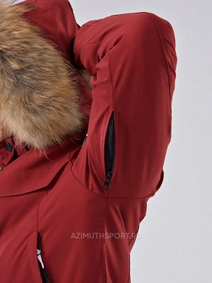 Женская куртка-парка Azimuth В 20697_79 Бордовый