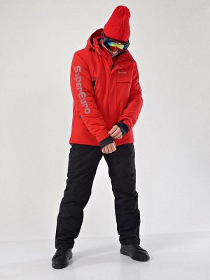 Мужской зимний костюм Super Euro 7703-М07 Красный
