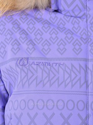 Женская светоотражающая куртка-парка Azimuth B 20850_19 Сиреневый
