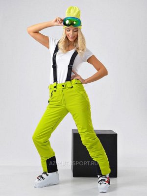 Женские брюки Azimuth В 9307_17 Салатовый