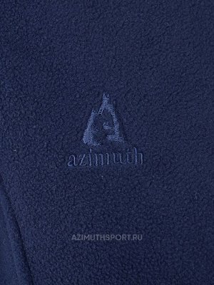 Женская толстовка на флисе Azimuth В 20651_47 Темно-синий