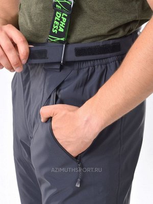 Мужские зимние брюки Alpha Endless МК 001-3 Темно-серый