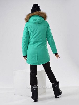 Женская куртка-парка Azimuth B 20681_57 Бирюза