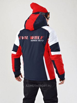 Мужская куртка (WINTER) Evil Wolf 77031 Красный