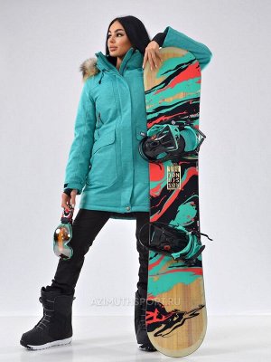 Женская куртка-парка Azimuth B 21802_100 Мята