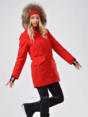Женская куртка-парка Azimuth B 20681_58 Красный