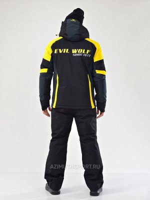Мужская куртка (WINTER) Evil Wolf 77031 Черный