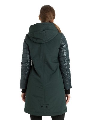 Женское пальто Alpha Endless 1093 Изумруд