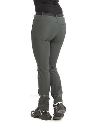 Женские брюки-виндстопперы без флиса Azimuth AА 015 Серый