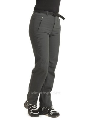 Женские брюки-виндстопперы без флиса Azimuth AА 019 Серый