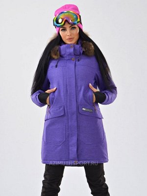 Женская куртка-парка Azimuth B 21802_96 Фиолетовый