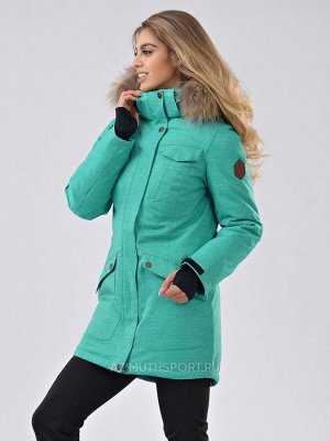 Женская ARCTIC SERIES куртка-парка Azimuth В 20790_118 Мятный
