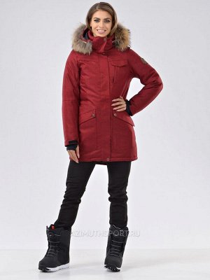 Женская ARCTIC SERIES куртка-парка Azimuth В 20790_115 Бордовый