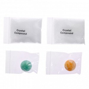 Набор для опытов «Мастерская кристаллов», два кристалла