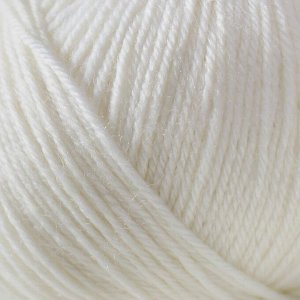 Пряжа "Baby Wool" 20% кашемир, 40% меринос. шерсть, 40% акрил 175м/50гр (801 белый)