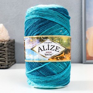 Пряжа для вязания спицами, крючком ALIZE, Burcum batik, 100% акрил, 210 м/100 г, (1892)
