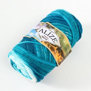 Пряжа для вязания спицами, крючком ALIZE, Burcum batik, 100% акрил, 210 м/100 г, (1892)