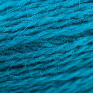 Пряжа "Mink wool" 90% пух норки,10% полиамид 350м/50гр + нитки  (855 - зеленка)