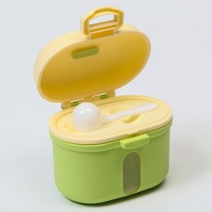 УЦЕНКА Контейнер для хранения детского питания "Корона", 240 гр., цвет зеленый