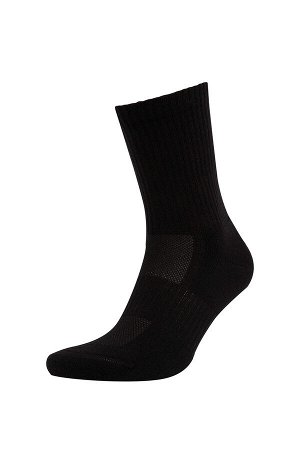 Defacto Fit Женские базовые хлопковые 2 пары спортивных длинных махровых носков