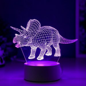 Светильник "Трицераптос" LED RGB от сети