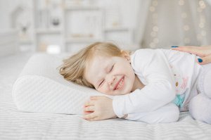 Детская ортопедическая подушка с эффектом памяти Сонета от 6 лет