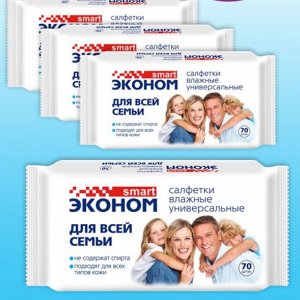 Влажные салфетки №70 Для всей семьи