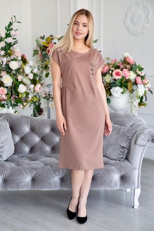 Lika Dress Платье Коричневый