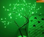 Светодиодное дерево Зеленые Led  огоньки