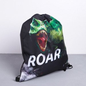 Сумка для обуви «ROAR!»,полиэстер, размер 41х31х0,5 см