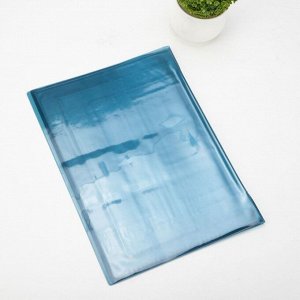 Папка для 3 комплектов семейных документов, цвет голубой