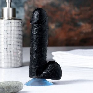 Фигурное мыло "Фаворит" на присоске 13 см, черное
