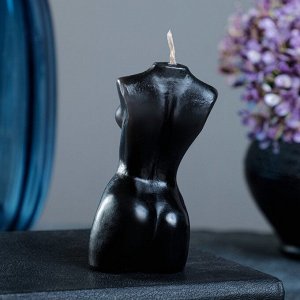 СИМА-ЛЕНД Фигурная свеча &quot;Женское тело №1&quot; черная, 9см