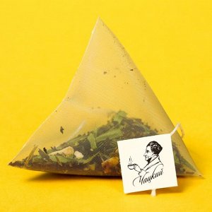 Чай в пирамидке «Пей чай», вкус: тархун, чабрец и лимон, 3 г.