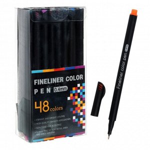 Набор профессиональных маркеров, 48 цветов, 0.4 мм