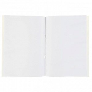 Скетчтбук для набросков карандашом А4, 60 листов SKETCHBOOK GRAFO, блок 60 г/м2, МИКС