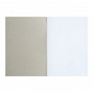 Скетчтбук для набросков карандашом А4, 60 листов SKETCHBOOK GRAFO, блок 60 г/м2, МИКС