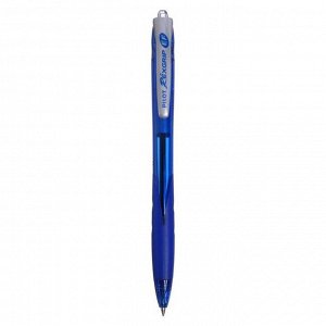 Ручка шариковая автоматическая Pilot "Rexgrip", узел 0.5 мм, чернила синие на масляной основе, резиновый упор