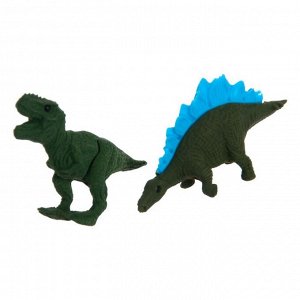 Набор ластиков фигурных, 5 штук "Динозавры", МИКС